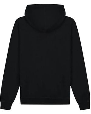 Arte' Eye Zip-Up Hoodie - Black