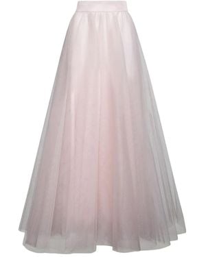 Zimmermann ギャザー チュールスカート - ピンク