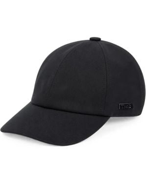 Tombolini Logo-Plaque Baseball Cap - Black