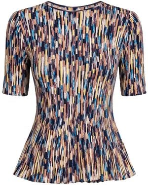 Ulla Johnson Samira Oberteil Mit Schößchen - Blau