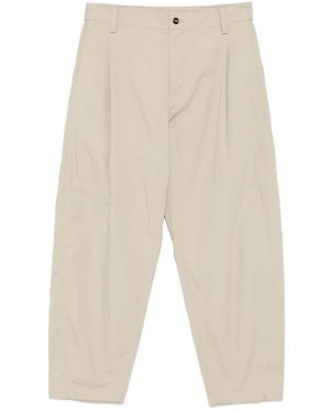 CROQUIS Zip-Up Casual Pants - Natural