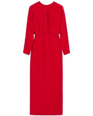Valentino Garavani Cady Couture Long Dress - Red