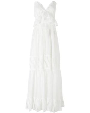 Raquel Diniz Lace Dress - White