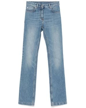 Barbara Bui Jeans mit Logo-Schild - Blau