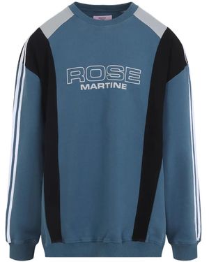 Martine Rose Sweater Met Vlakken - Blauw