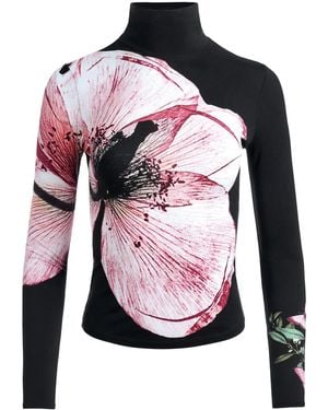 Alice + Olivia Top Delaina - Rosa