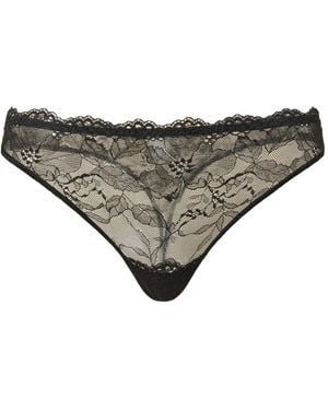 Twinset Lace G-String - Grey