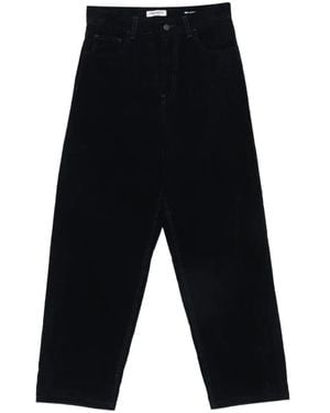 Carhartt Pantalones De Pana Con Cierre De Botón - Blanco