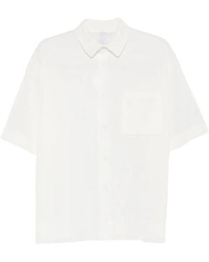 CFCL Short-Sleeve Chest-Pocket Shirt - White
