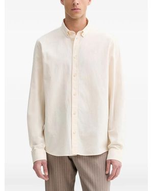 Les Deux Konrad Long-Sleeve Shirt - White