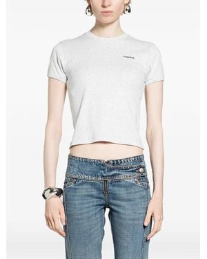 Coperni Logo-Detail T-Shirt - Blue