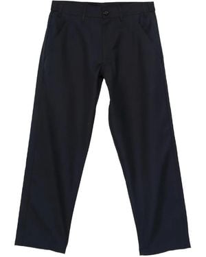 Comme des Garçons Straight-Leg Pants - Blue