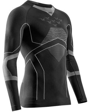 X Bionic Energy Accumulated Panelled Long-Sleeved T-Shirt - Black