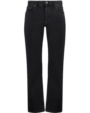Saint Laurent Straight-Leg Jeans - Blue
