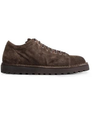 Marsèll Pallottola Suede Derby Shoes - Brown