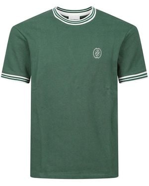 Drole de Monsieur D Mirror Piqué T-Shirt - Green