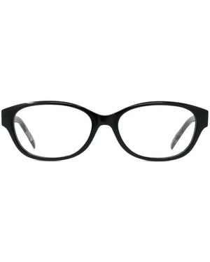 Givenchy Brille Mit Ovalem Gestell - Schwarz