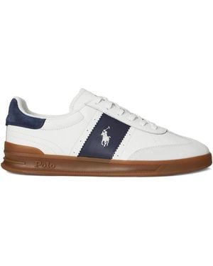 Polo Ralph Lauren Logo Trainers - White