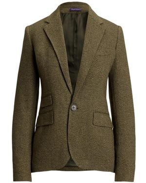 Ralph Lauren Parker Blazer Met Enkele Rij Knopen - Groen
