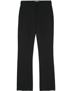 Loewe ミッドライズ フレアパンツ - ブラック