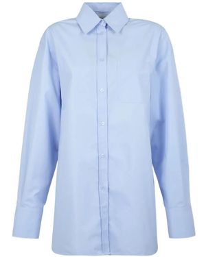 Sportmax Medium-Fruit Shirt - Blue