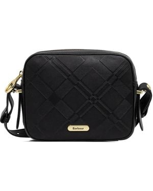 Barbour Daphne Quilted Cross Body Bag - Black