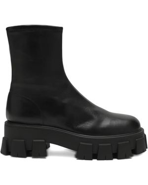 Prada Elastic-Trim Boots - Nero