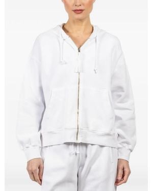 Xirena Smith Zip-Up Hoodie - White