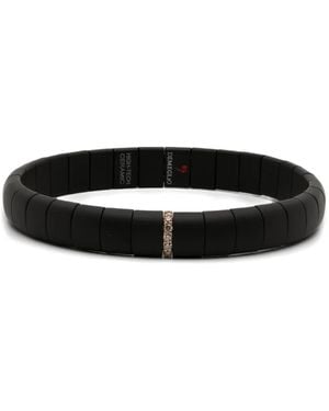 ’ROBERTO DEMEGLIO Pulsera Pura Con Diamantes - Negro