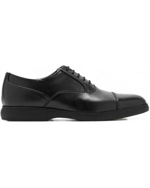 Loake Armstrong Toe-Cap Oxford Shoes - Black