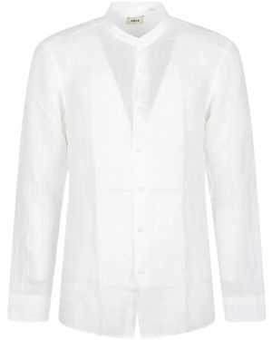 Altea Mandarin-Collar Shirt - White