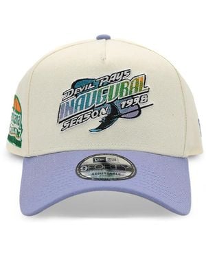KTZ 9Forty Rampa Bay Rays A-Frame Snapback Baseball Hat - Grey