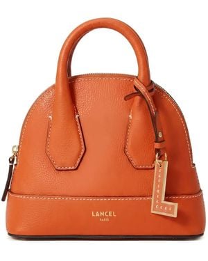 Lancel Logo-Print Tote Bag - Orange
