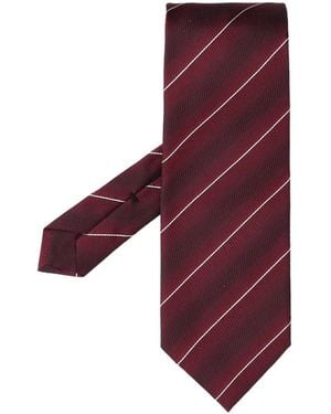 Tom Ford Corbata De Seda A Rayas Diagonales - Morado