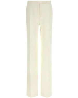 Tom Ford Creased Tuxedo Trousers - White