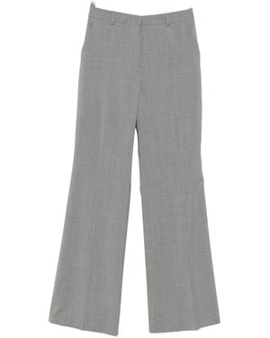 Manuel Ritz Flared Wool Pants - Gray