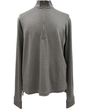 Rier Pull À Bords Côtelés - Grey