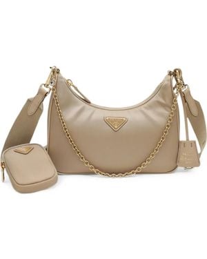 Prada Bolso De Hombro Re-Edition 2005 - Neutro