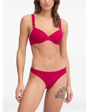 Chantelle Top Bikini Con Dettaglio Ad Anello - Rosso