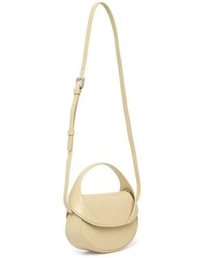 BY FAR Hari Flap-Top Tote Bag - Metallic