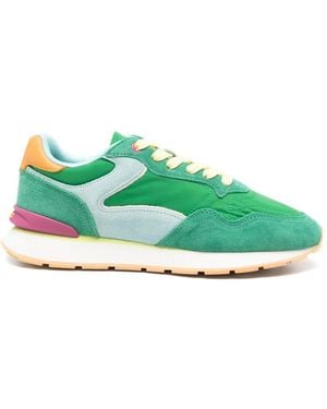 HOFF City Panelled Trainers - Green