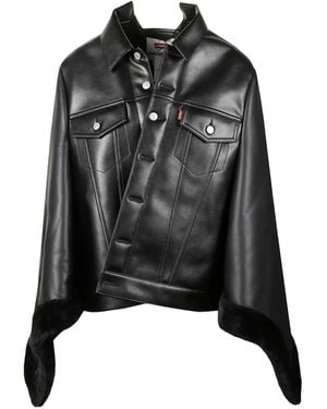 Junya Watanabe X Levi's Button-Fastening Jacket - Black