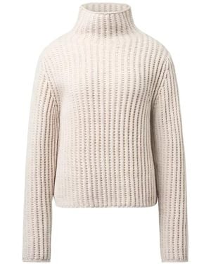 DRYKORN Arwie Ribbed-Knit Sweater - White