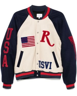 Rhude St. Croix Varsity Jacket - Blue