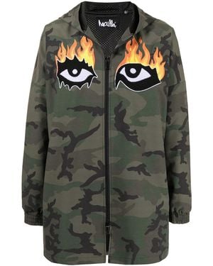 Haculla Eyes On Fire Jacket - Green