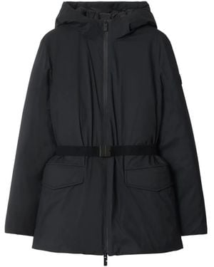 Burberry Plumífero con capucha - Negro