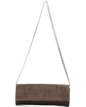 Castagna Chain-Strap Shoulder Bag - White