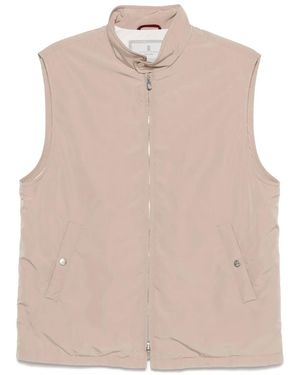 Brunello Cucinelli パデッドベスト - ピンク
