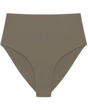 JADE Swim Bound High-Waisted Bikini Bottoms - Natural