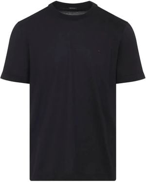 Kiton Klassisches T-Shirt - Schwarz